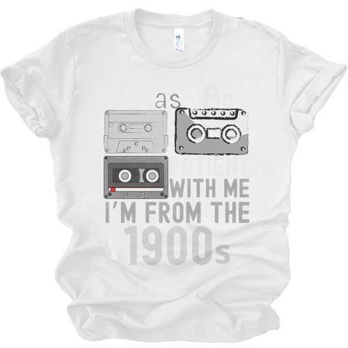 Please Be Patient With Me I'm From The 1900s Retired Fathers Premium Unisex Jersey T-Shirt - Figerry