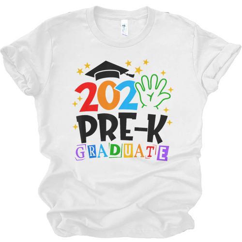 Pre-K Graduate 2025 Preschool Graduation Class Of 2025 Kids Unisex Jersey T-Shirt - Best Gift Smart