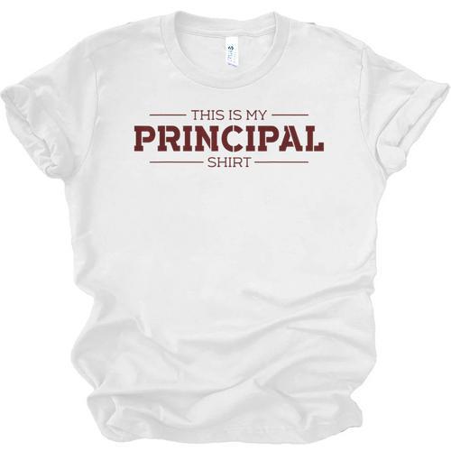 This Is My Principal Shirt Graduation T-Shirt Unisex Jersey T-Shirt - Best Gift Smart