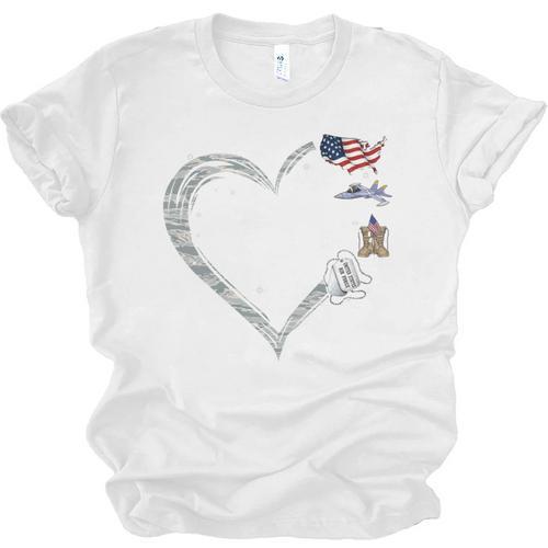 Proud Air Force Grandma Air Force Graduation Grandma USAF Unisex Jersey T-Shirt - Best Gift Smart