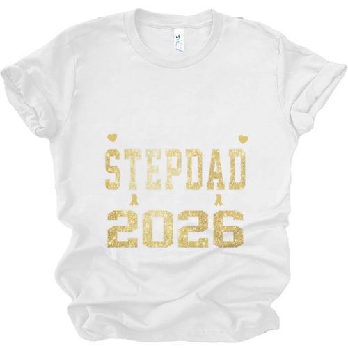 Proud Stepdad Of A 2026 Graduate Class Of Graduation Premium Tri-Blend Unisex Jersey T-Shirt - Best Gift Smart