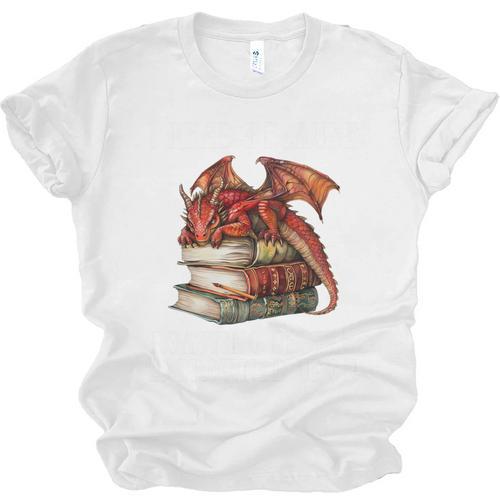 I Read Because Roasting People Is Frowned Upon Dragon Book Premium Tri-Blend Unisex Jersey T-Shirt - Bookorys