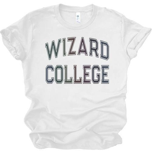 Retro Antisocial WIZARD COLLEGE Introvert Don't Call Me Unisex Jersey T-Shirt - Raresse