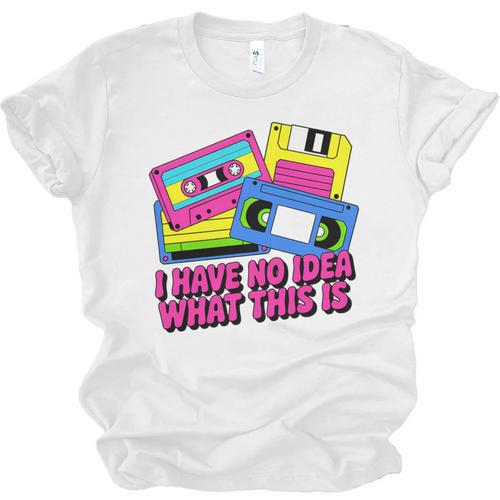 Retro Cassette Vintage 80s Nostalgia Unisex Jersey T-Shirt - Figerry
