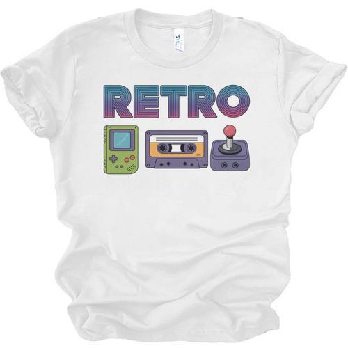 Retro Gaming Nostalgia Tee Perfect For 90s Lovers Unisex Jersey T-Shirt - Figerry