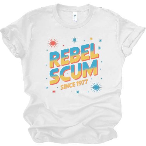 Retro Sci Fi Star Rebel 1977 Space Vintage Nerd Nostalgia Premium Unisex Jersey T-Shirt - Figerry