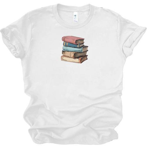 Retro Sometimes I Think I Read Too Much For Book Lover Unisex Jersey T-Shirt - Bookorys AU