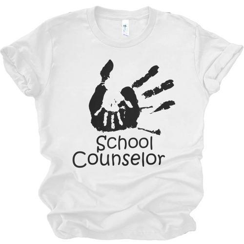 School Counselor t Shirt School Teacher Graduation Idea Unisex Jersey T-Shirt - Best Gift Smart