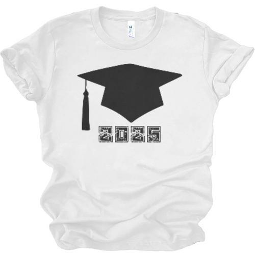 SENIOR 2025 Cute Graduation Class Of 2025 Graduate Unisex Jersey T-Shirt - Best Gift Smart