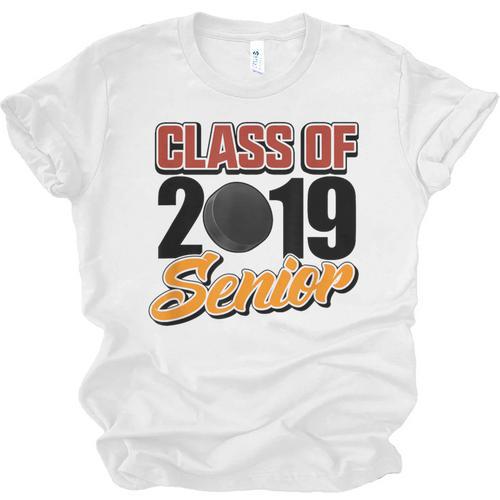 Senior Class Of 2019 Tshirt Graduation Students Hockey Unisex Jersey T-Shirt - Best Gift Smart
