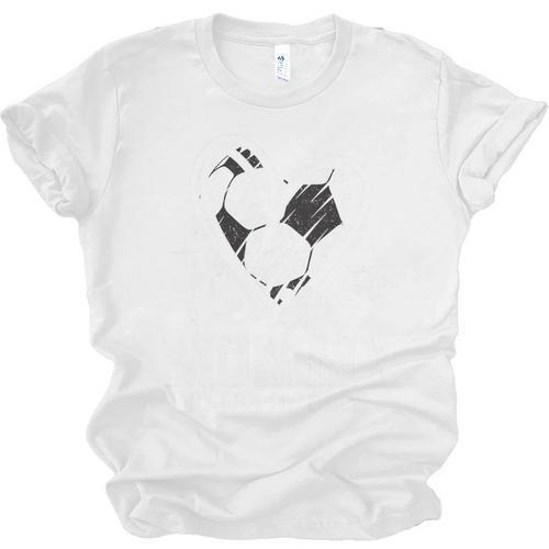 Senior Mommy Class Of 2026 Soccer Graduation Heart Premium Tri-Blend Unisex Jersey T-Shirt - Best Gift Smart