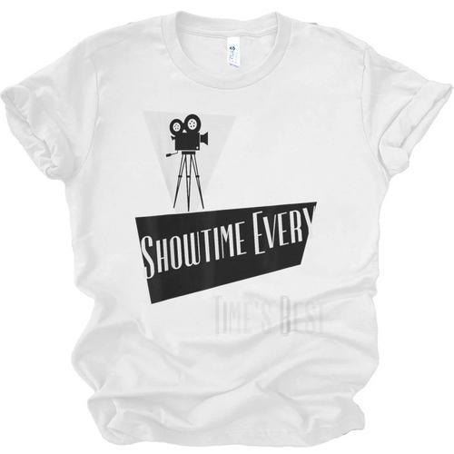 Showtime Every Moment Cinema Nostalgia Film Buff Humor Unisex Jersey T-Shirt - Figerry