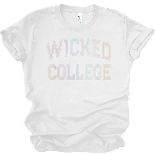 Silly Antisocial WICKED COLLEGE Introvert Don't Call Me Unisex Jersey T-Shirt - Raresse