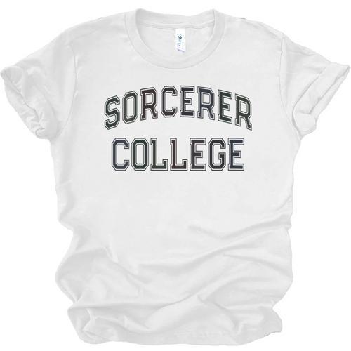 Silly Don'T Call Me SORCERER COLLEGE Introvert Sarcastic Unisex Jersey T-Shirt - Raresse