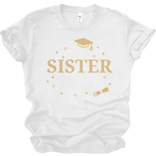 My Sister Did It Proud Class Senior Graduate Graduation Unisex Jersey T-Shirt - Best Gift Smart