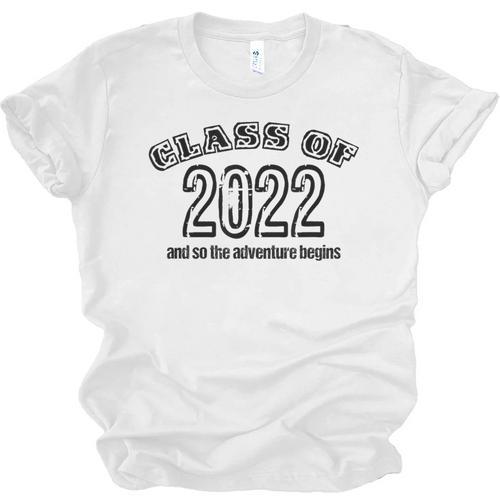 And So The Adventure Begins 2022 Graduation T-Shirt Unisex Jersey T-Shirt - Best Gift Smart