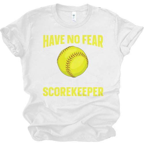 Softball Scorekeeper For a Score Book Keeper Premium Tri-Blend Unisex Jersey T-Shirt - Bookorys CA