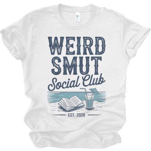 Spicy Romance Book Reader Fan Weird Smut Social Club Premium Tri-Blend Unisex Jersey T-Shirt - Bookorys DE