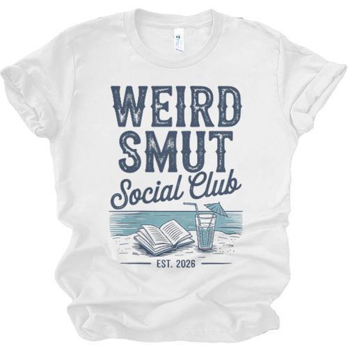 Spicy Romance Book Reader Fan Weird Smut Social Club Unisex Jersey T-Shirt - Bookorys