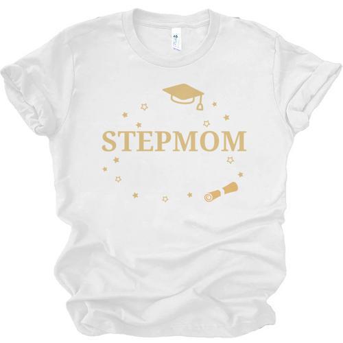My Stepmom Did It Proud Class Senior Graduate Graduation Unisex Jersey T-Shirt - Best Gift Smart
