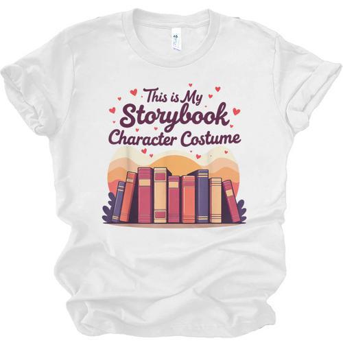 This Is My Storybook Character Costume Unisex Jersey T-Shirt - Bookorys