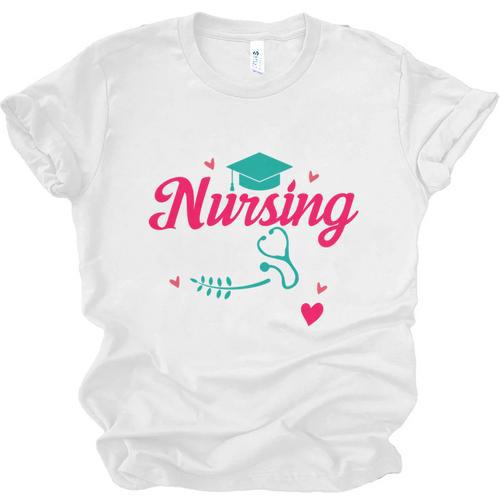 I Survived Nursing School Class Of 2026 Nurse Graduation Unisex Jersey T-Shirt - Best Gift Smart