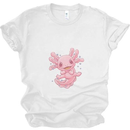 I Tried People I Prefer Axolotl Salamander Introvert Unisex Jersey T-Shirt - Raresse
