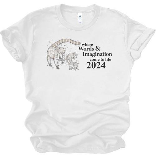 Tucson Festival Of Book TFOB 2024 Coatimundi Mascot Unisex Jersey T-Shirt - Bookorys