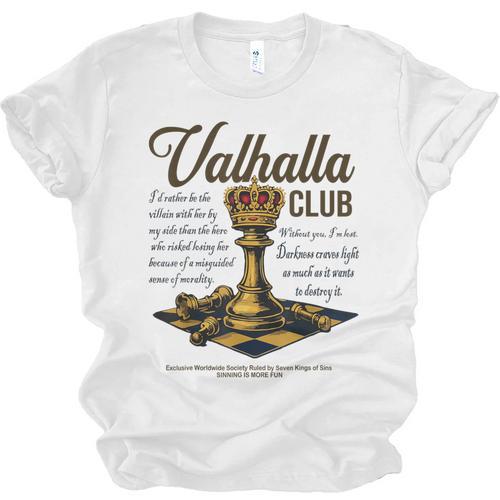 Valhalla Club Vintage Twisted Kings Sin Ana Book Love Alex Unisex Jersey T-Shirt - Bookorys DE