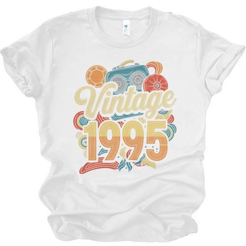 Vintage 1995 Retro Classic 90s Nostalgia Throwback Vibe Premium Tri-Blend Unisex Jersey T-Shirt - Figerry
