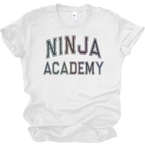 Vintage Don'T Call Me NINJA ACADEMY Introvert Sarcastic Unisex Jersey T-Shirt - Raresse