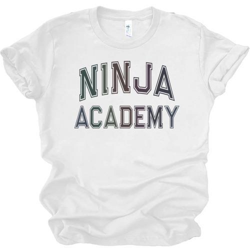 Vintage Don'T Call Me NINJA ACADEMY Introvert Sarcastic Unisex Jersey T-Shirt - Raresse