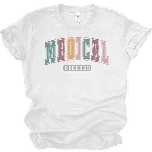 Vintage Medical Records Clerk Director Nursing Graduation Unisex Jersey T-Shirt - Best Gift Smart