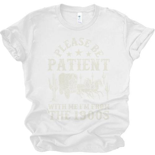 Vintage Please Be Patient With Me I'm From The 1900s For Men Unisex Jersey T-Shirt - Figerry