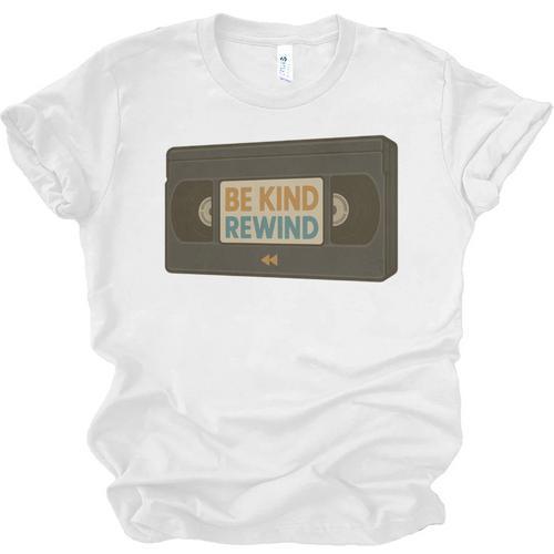 Vintage VHS Tape Humor Retro Nostalgia Graphic Unisex Jersey T-Shirt - Figerry