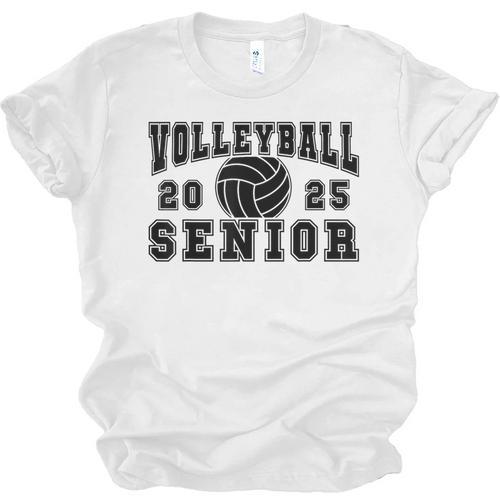 Volleyball Senior Night Volleyball Senior 2025 Graduation 28 Unisex Jersey T-Shirt - Best Gift Smart