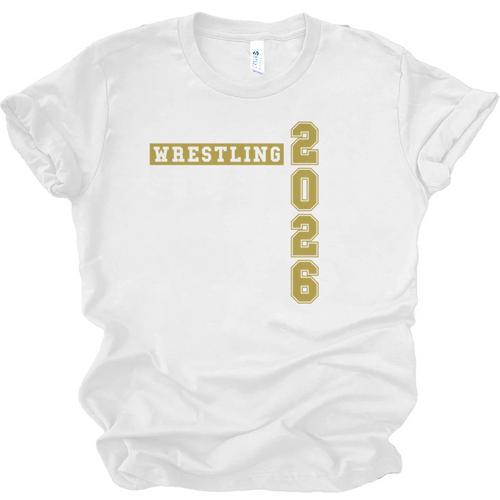 Wrestling Senior Night Wrestling Senior 2026 Graduation 43 Unisex Jersey T-Shirt - Best Gift Smart