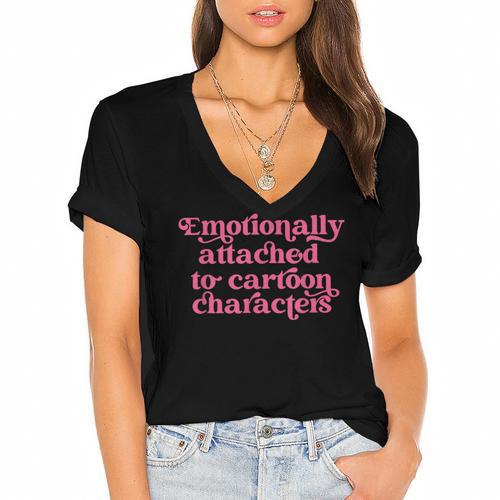 Bookish Galentines Day Valentine Book Club Matching Reader Women's Jersey Short Sleeve Deep V-Neck Tshirt				 - Bookorys CA
