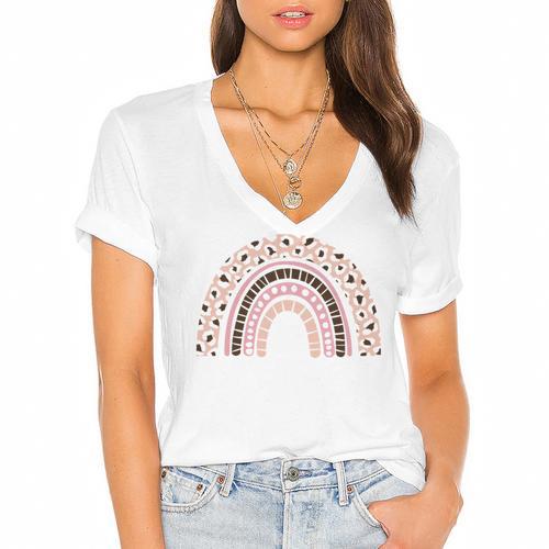 School Librarian For Women Cute Bookworm Book School Library Women's Jersey Short Sleeve Deep V-Neck Tshirt				 - Bookorys AU