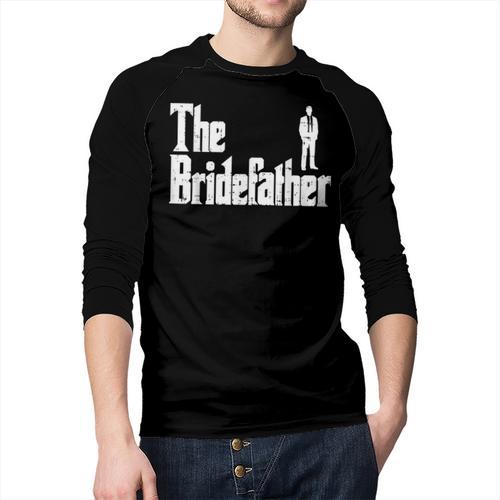 The Bridefather Father Of Bride Dad Wedding Rehearsal Dinner Men Baseball Raglan Shirt - Father's Day Fun