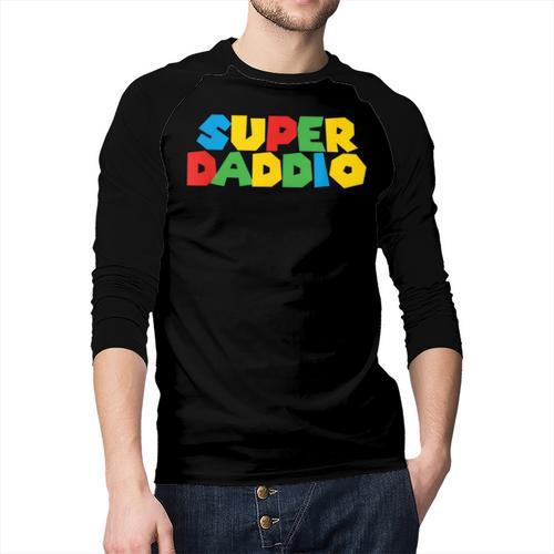 Fatherly Powers Unleashed Gamer Super Dad From Wife & Kids Men Baseball Raglan Shirt - Father's Day Fun
