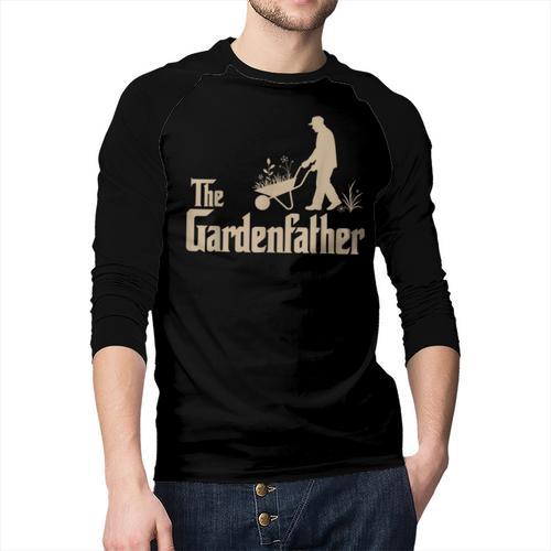 Gardening For Men Gardener Dad The Gardenfather Men Baseball Raglan Shirt - Father's Day Fun