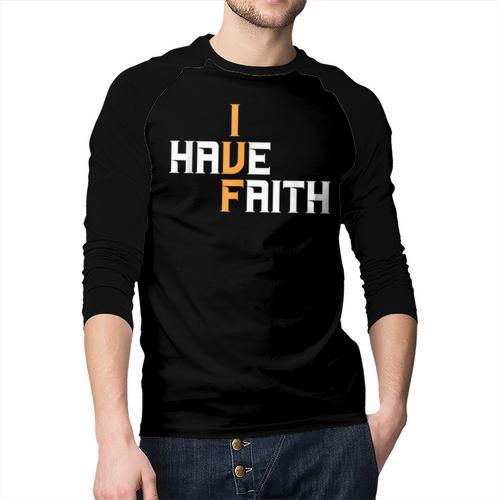 IVF I Have Faith IVF Mom IVF Dad Transfer Day Men Baseball Raglan Shirt - Father's Day Fun