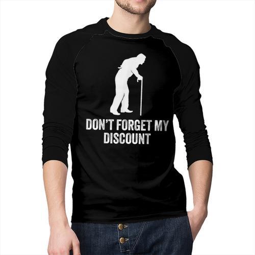 Old Man Gag Old Person Older People Men Dad Birthday Men Baseball Raglan Shirt - Father's Day Fun