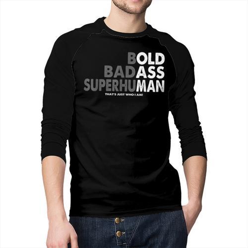 Old Man Saying Gag Dad Husband Birthday Fathers Day Men Baseball Raglan Shirt - Father's Day Fun
