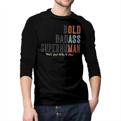 Old Man Saying Gag Father's Day Birthday Dad Grandpa Men Baseball Raglan Shirt - Father's Day Fun