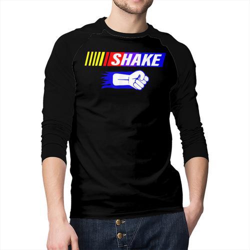 Shake And Bake Family Lover Dad Daughter Son Matching Men Baseball Raglan Shirt - Father's Day Fun
