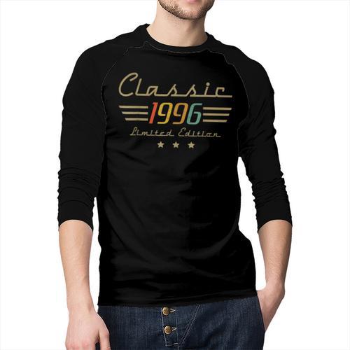Vintage 1996 Classic Legend 30 Year Old 30th Birthday Dad Men Baseball Raglan Shirt - Father's Day Fun