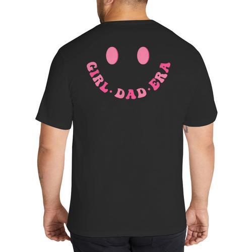 In My Dad Girl Era Tee Fathers Day 2-Sided Big And Tall Men's T-Shirt Back Print - Father's Day Fun