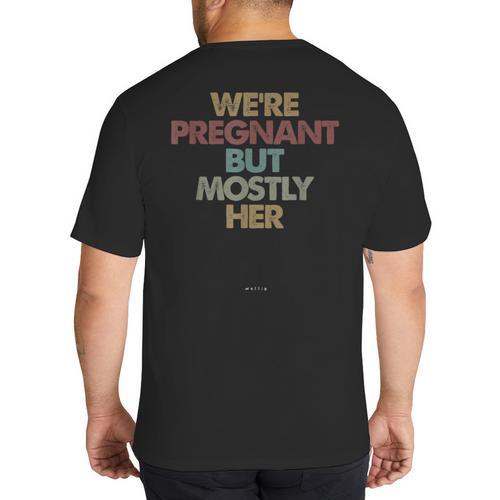 Dad To Be For Soon To Be Dad For New Dad Father Big And Tall Men's T-Shirt Back Print - Father's Day Fun